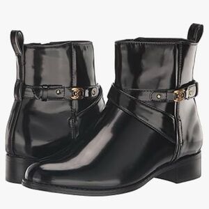 Sam Edelman Blair Black Shiny Boots